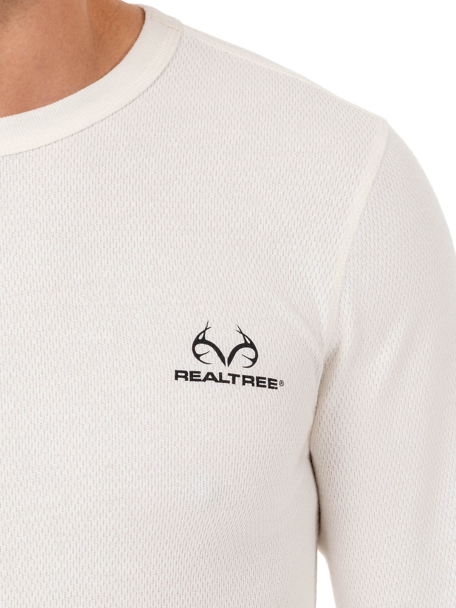 Realtree Mens Heavyweight Cotton Rachel Thermal Underwear Top