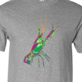 thumbnail image 4 of Inktastic Mardi Gras Crayfish Artsy T-Shirt, 4 of 5