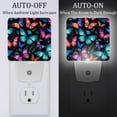 thumbnail image 2 of Butterfly LED Square Night Lights - Portable and Stylish for Bedroom and Kids Room - Enhance Your Space with Soft and Soothing Illumination, 2 of 6