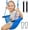 Blue, variant on YN Kids Swing for Swing Set, Heavy Duty Rope Swings with Snap Hooks and Straps, 440LBS Capacity, Toddler Swing Seat for Indoor Porch, Outdoor Playground, Tree, Blue