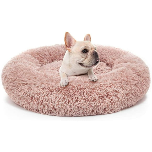 Orthopedic Dog Bed Comfortable Donut Cuddler Round Dog Bed Ultra Soft Washable Dog and Cat Cushion Bed (23''/27''/31')