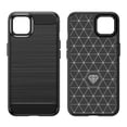 thumbnail image 2 of PANDACO Black Brushed Metal Case for iPhone 14 Plus, 2 of 4