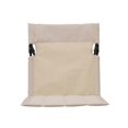 thumbnail image 3 of 2Pcs Folding Beach Lounge Chair Portable Beach Mat with Backrest Beige, 3 of 5