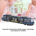 thumbnail image 3 of Toy  Set High Speed Locomotive Engine Die Cast Model Alloy City Rail Subway Children Educational Toys Simulation Model Car Birthday Gift for Kids, 3 of 7