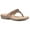 Natural/Woven, variant on Cliffs by White Mountain Womens Bailee Embellished Slip On Thong Sandals