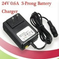 thumbnail image 1 of NE. 29.4V 1A Scooter Battery Charger  3.3 FT  24V  Scooter Electric Scooter Battery Adapter Power 3Prong Inline Connector for Razor E100 E125 E150 E17, 1 of 11