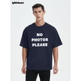 thumbnail image 3 of Mens No Photos Please Funny Shoot Humor Partying T shirts for Men Graphic Tees, 3 of 9