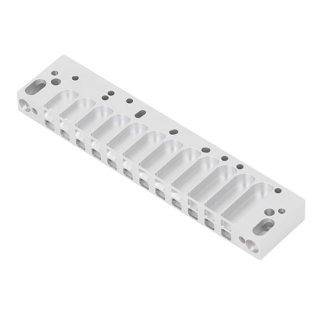 Harmonica Comb, Easy Installation Frosted Appearance Easy Playing Aluminium Alloy Easy Maintenance Silver Harmonica Comb 12Hole Chromatic Scale for 270D