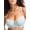 Clear Sky / White, variant on Womens Lace Unlined Side Support Bra Style-B30277