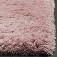 thumbnail image 3 of SAFAVIEH Polar Abbot Solid Plush Shag Area Rug, Light Pink, 6'7" x 9'2", 3 of 8
