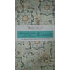 Waverly Inspirations 45" x 2 yd 100% Cotton Precut Sewing & Craft Fabric, Off-White, Green and Brown
