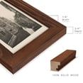 thumbnail image 2 of Vintage Views of Venice V - Framed Print w/glass - Chestnut, 2 of 8