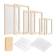 thumbnail image 3 of Kit de de madera para hacer papel (tamaños A4, y A6), herramientas educativas con papeles absorbentes, ideal para crear pantallas para, 3 of 6