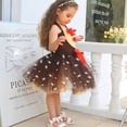 thumbnail image 6 of HIPYLO Christmas Dresses Kids Christmas Dress Girls Size 14 Vintage Cocktail Dress First New Years Baby Girl Outfit Newborn Girl Clothes Baby 0-3 Months Newborn Baby Outfits 6 Month Girl Toddler, 6 of 7