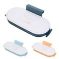 thumbnail image 3 of SAYOO - Soporte para bolsa de basura montado en la pared para cocina con tapa para colgar en la puerta trasera SAYOO Moda, 3 of 7