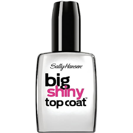 Sally Hansen Treatment Big Shiny Top Coat 0.4 oz (Pack of