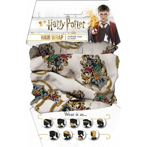 HOGWARTS CRESTS HAIR WRAP