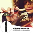 thumbnail image 3 of HIAKDOFT Violin Bow Grip Trainer Rubber Corrector for Children 1Pcs, 3 of 8