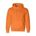 thumbnail image 2 of Gildan - DryBlend Hooded Sweatshirt - 12500 - Safety Orange - Size: XL, 2 of 3