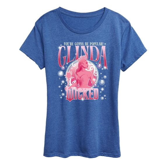 Wicked - You're Gonna Be Popular Glinda - Women's Short Sleeve Graphic T-Shirt