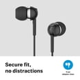 thumbnail image 4 of Auriculares intraurales Sennheiser CX 80S con mando a distancia de un botón, color negro, 4 of 5
