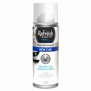 Refresh Your Car! New Car Scent Active Odor Elimination Fogger, 3 OZ