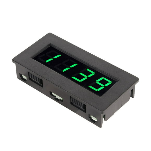 Digital LED Tachometer, DC 8 To 15V 0.56 In 5 To 9999 RPM Small Engine Hour Meter, Dual Modes Digital Motor Speedometer For Generator Motorcycle Boat Marine Outboard