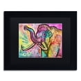 thumbnail image 2 of Trademark Fine Art "Woolly Mammoth" Canvas Art by Dean Russo, Black Matte, Black Frame, 2 of 4