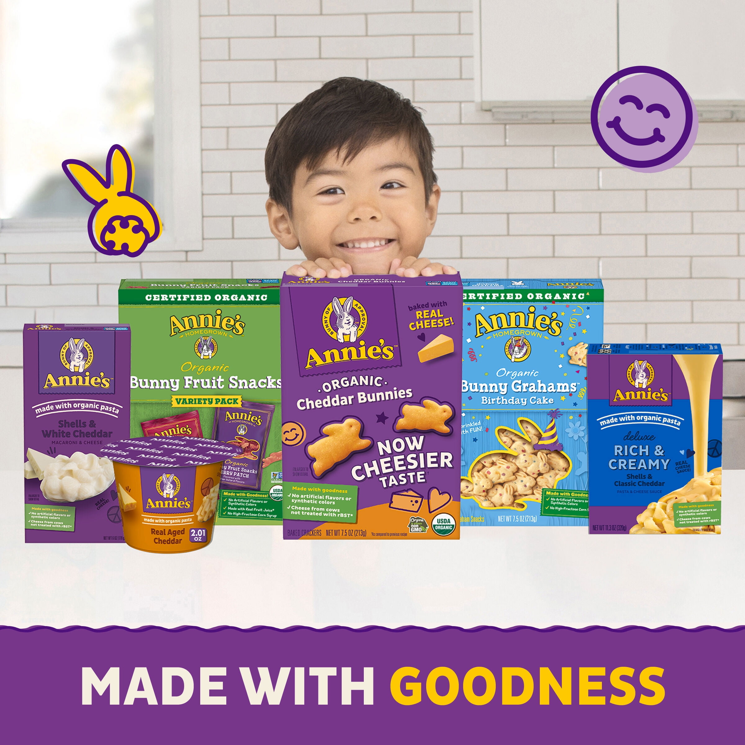 Annie's Organic Chewy Granola Bars, Peanut Butter Chocolate Chip, 6 Bars, 5.34 oz