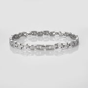 Wollet Magnetic Bracelets for Women, STB-0189S,Stainless Steel Bracelets, with 3500 Gauss Magnet, Fashion Jewelry Gifts