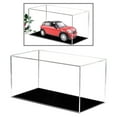 thumbnail image 1 of Vitrina de exhibición de modelos de autos 1:32, decorativa, apilable y a prueba de polvo, transparente para autos de juguete, vehículos y recuerdos., 1 of 8