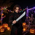thumbnail image 4 of Machete Prop Heavy Duty Full Size Realistic Halloween Knife Accessory for Theme Party Role Playing Outdoor Adventure Decoration Use, 4 of 5