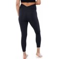 thumbnail image 3 of Ingrid & Isabel Basics 7/8 Active Maternity Legging with Crossover Panel, Belly Support, Black, 3 of 5