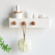 thumbnail image 4 of Estante para llaves perfecl Madera y plástico blanco, 4 of 8