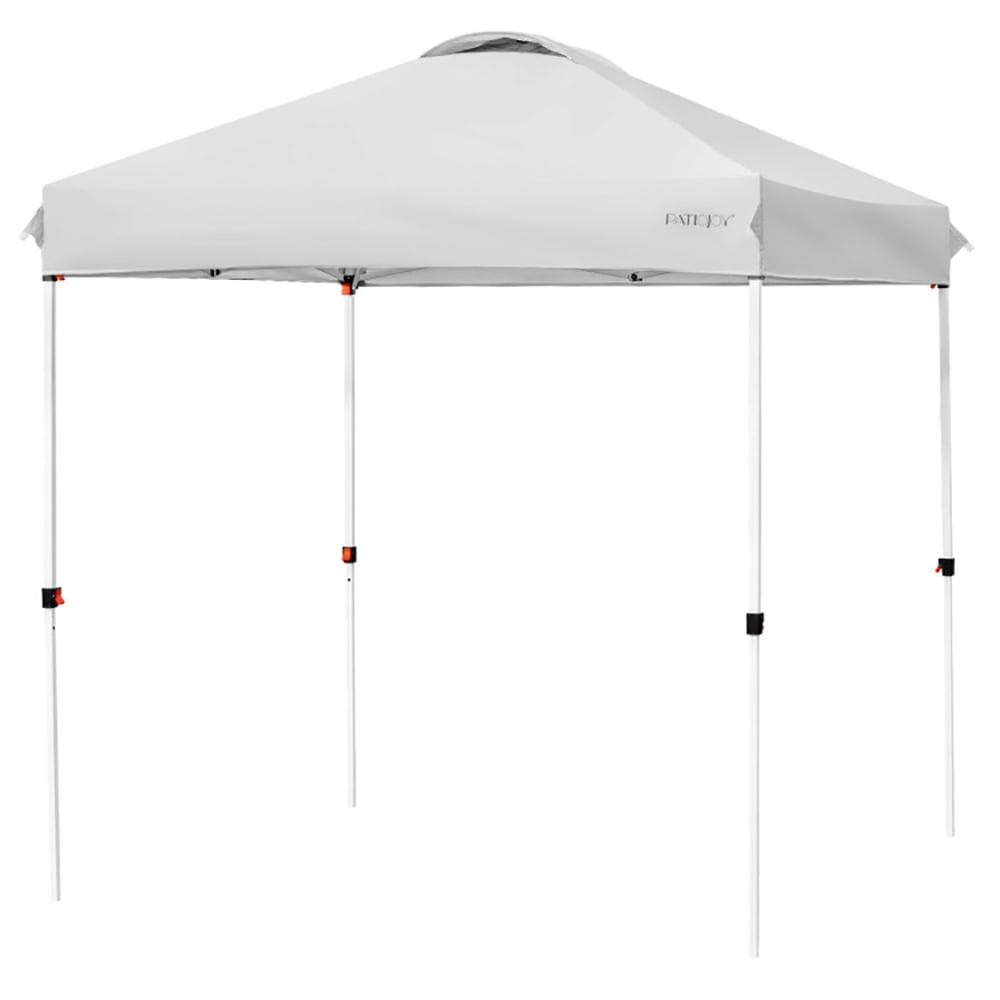 Aimee Lii 6.6 x 6.6 Feet Outdoor Pop Up Camping Canopy Tent with Roller Bag, Backyard Canopy Gazebo, Gray Aimee Lii 6.6 x 6.6 Feet Outdoor Pop Up Camping Canopy Tent with Roller Bag, Backyard Canopy Gazebo, Gray