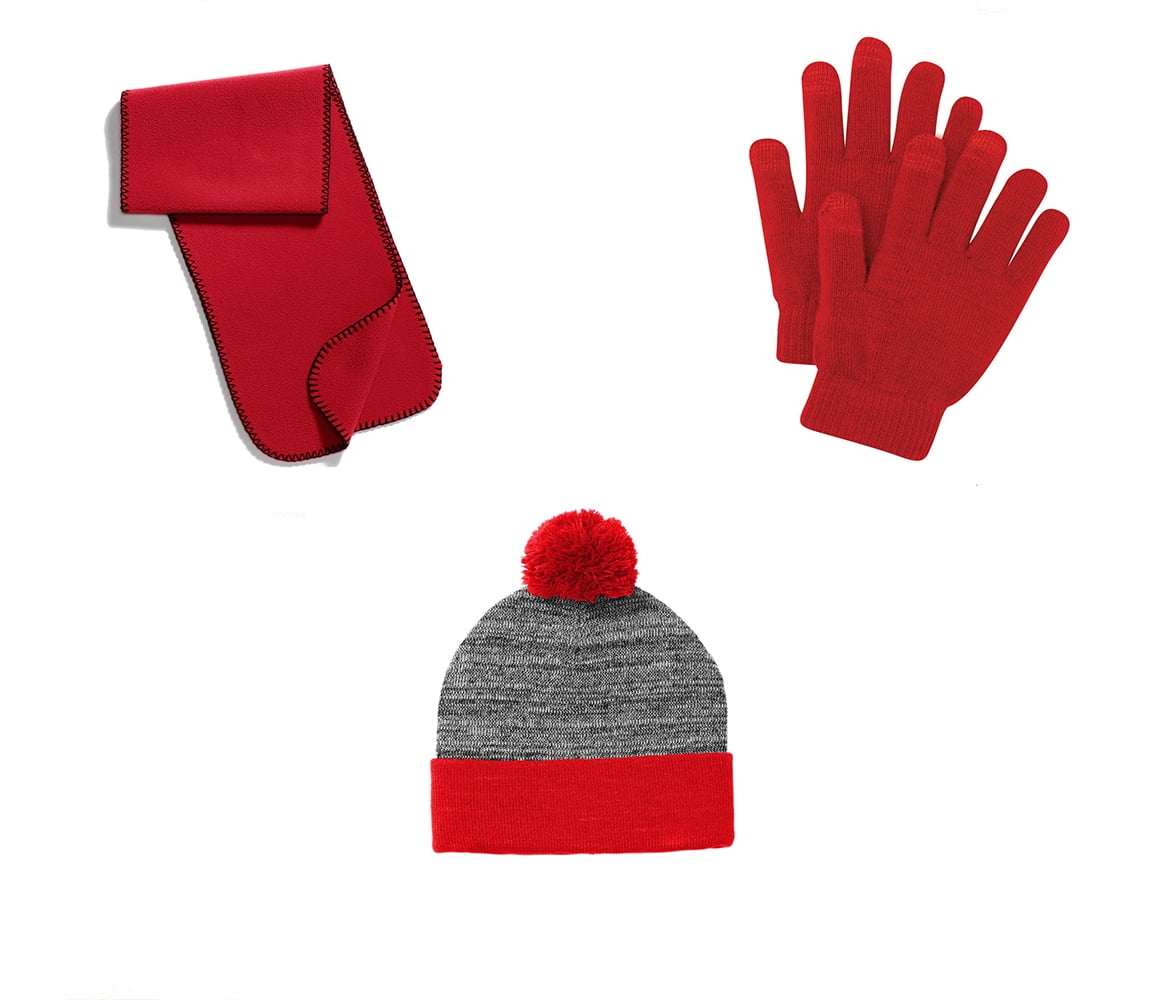 hat scarf and gloves in one