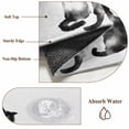 thumbnail image 2 of Black White Cat Area Rug 4x6 Washable Rug Non Slip Retro Art Animals Large Area Rug Indoor Floor Carpet for Entryway Bedroom Kitchen Living Room Home Office Dining Room Nursery, 2 of 8