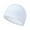 White #0, variant on Breathable Fabric Swim Cap | High Elasticity Swimming Hat for Women Men Kids | Long & Short Hair Friendly | One Size Fits All | Pool Swimming Gear