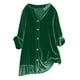 thumbnail image 3 of Sudadera con capucha larga,Blusa tipo túnica de terciopelo dorado para mujer, cuello en V, manga larga, holgada, 100 % poliéster, ideal para uso informal en casa, sopatenor, 3 of 9
