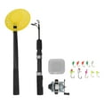 thumbnail image 1 of Ice Fishing Rod Reel Combo, Sensitive Ice Fishing Rod  For Lake, 1 of 8