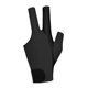 thumbnail image 4 of Guantes de billar de 3 dedos Guantes de billar profesionales para mujeres Entrenamiento deportivo Negro, 4 of 8