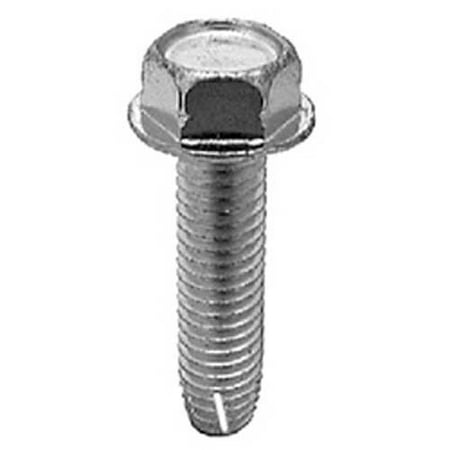 

100 10-24x5/8 Hex Washer Head Thread Cutting Screw Zinc