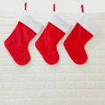 thumbnail image 5 of Classic Red Velvet Christmas Stockings - Soft, Plush, and Durable with Roomy Size for Goodies - Ready for Personalized Embroidery, Perfect for Gift Giving and Home Decor, 5 of 8