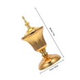 thumbnail image 2 of Phenofice Orthodox Censer 1Pc Golden Iron with Middle East Handicraft Style for Hotel Use, 2 of 6
