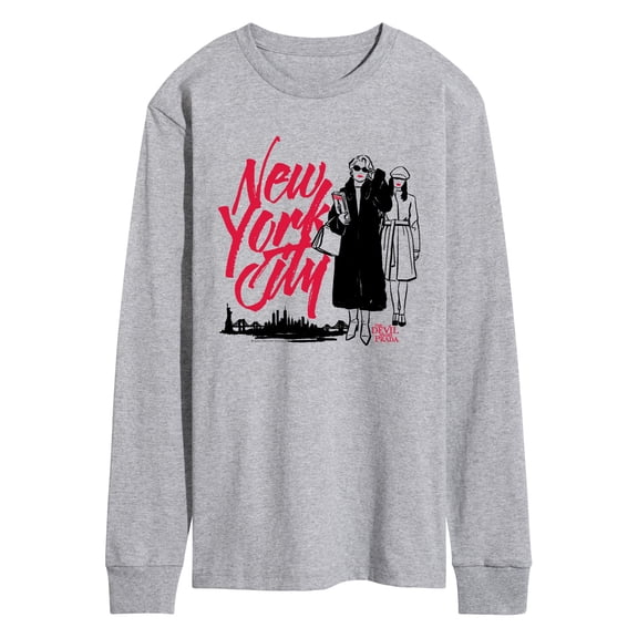 The Devil Wears Prada - New York City - Men's Long Sleeve Graphic T-Shirt
