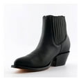thumbnail image 2 of Grinders Unisex Black Western Ankle Boots- Maverick, 2 of 6