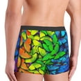 thumbnail image 5 of Kll Multicolored Butterflies Men'S Cotton Boxer Briefs Underwear-Xx-Large, 5 of 9