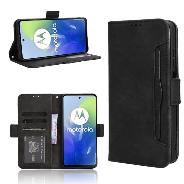 Funda Tipo Billetera GANGXUN para Motorola MOTO G04/G24 – Tapa Flip con Tarjetero