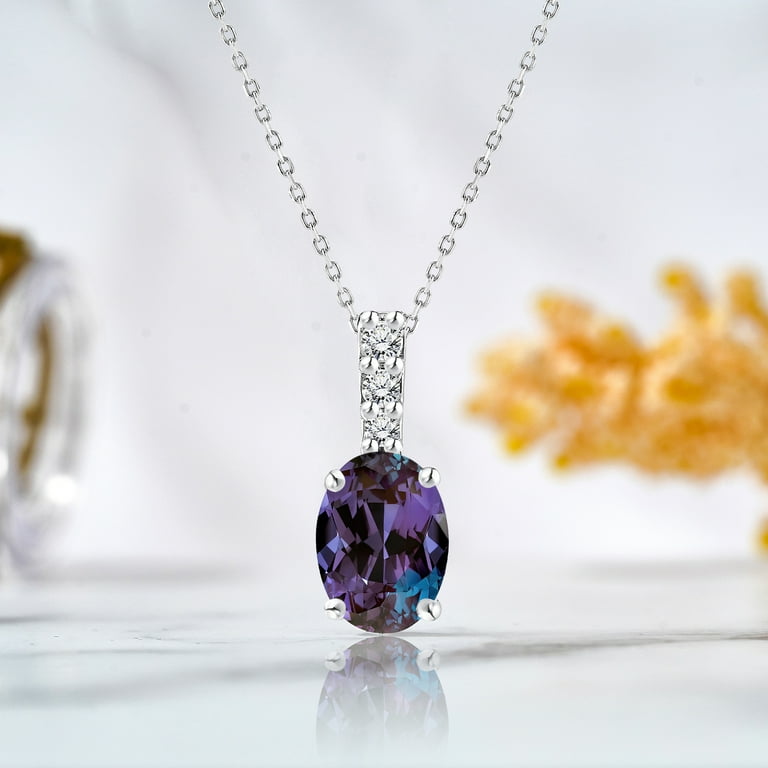 JeenMata Flawless 1.25 Carat Oval Cut - Alexandrite - June JeenMata Flawless 1.25 Carat Oval Cut - Alexandrite - June