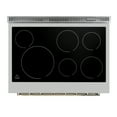 thumbnail image 4 of Forno Paolo 36 Inch White Freestanding Electric Range, Stainless Steel, 5.44 cu.ft, True Convection Oven, Energy Efficient, 4 of 10